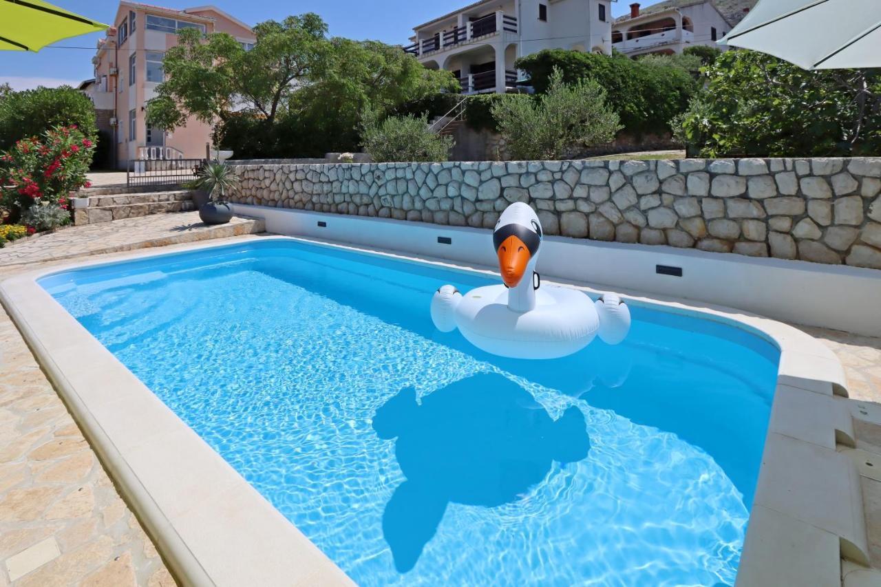 Seaside Apartments With A Swimming Pool Pag - 6412 Pag Town Exterior photo