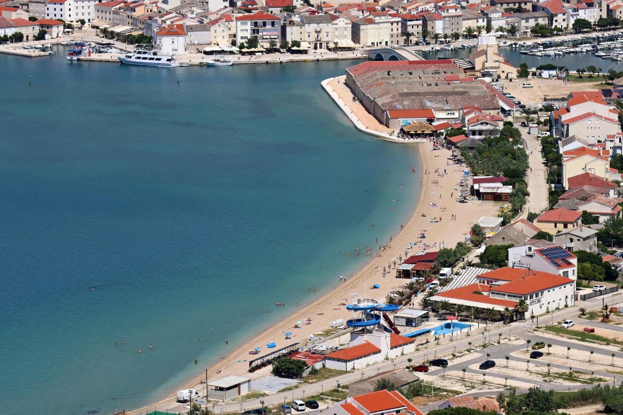 Seaside Apartments With A Swimming Pool Pag - 6412 Pag Town Exterior photo